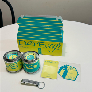 (새상품) 데이식스 Day6 10주년 캔들, 포토카드 굿즈