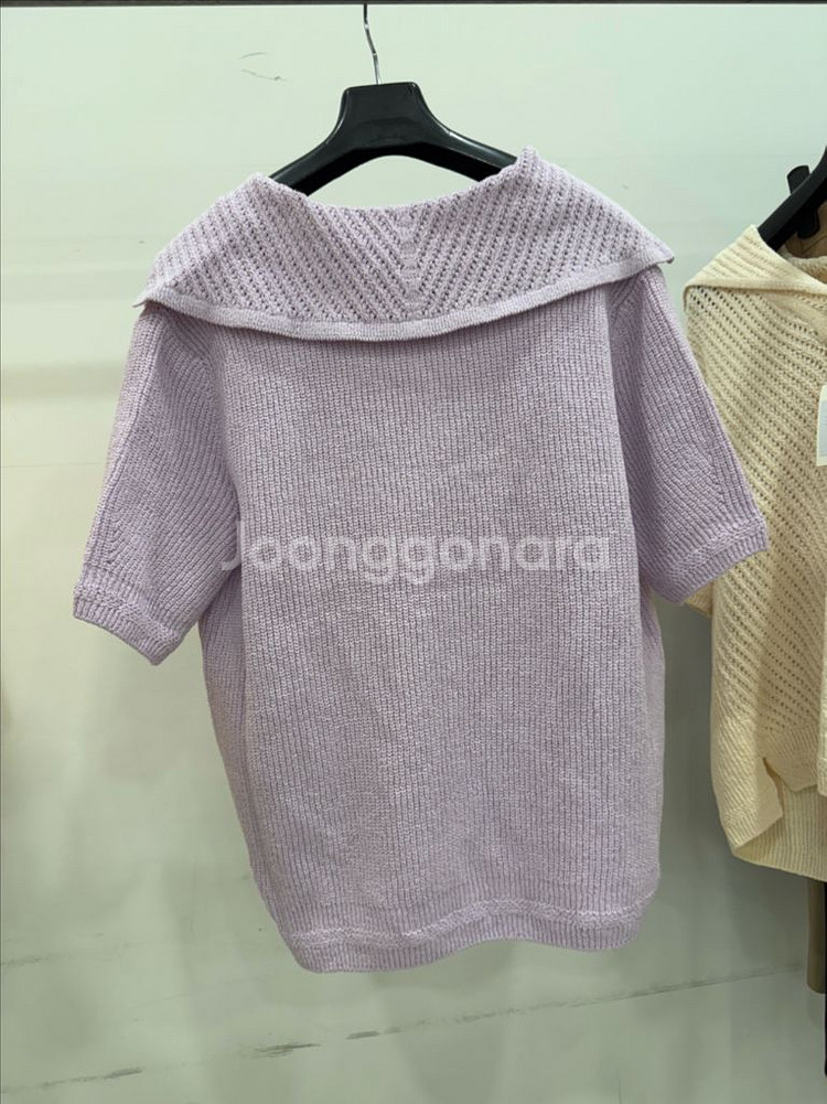 마인 니트 라일락컬러 프리사이즈 타임 오브제 미샤--3