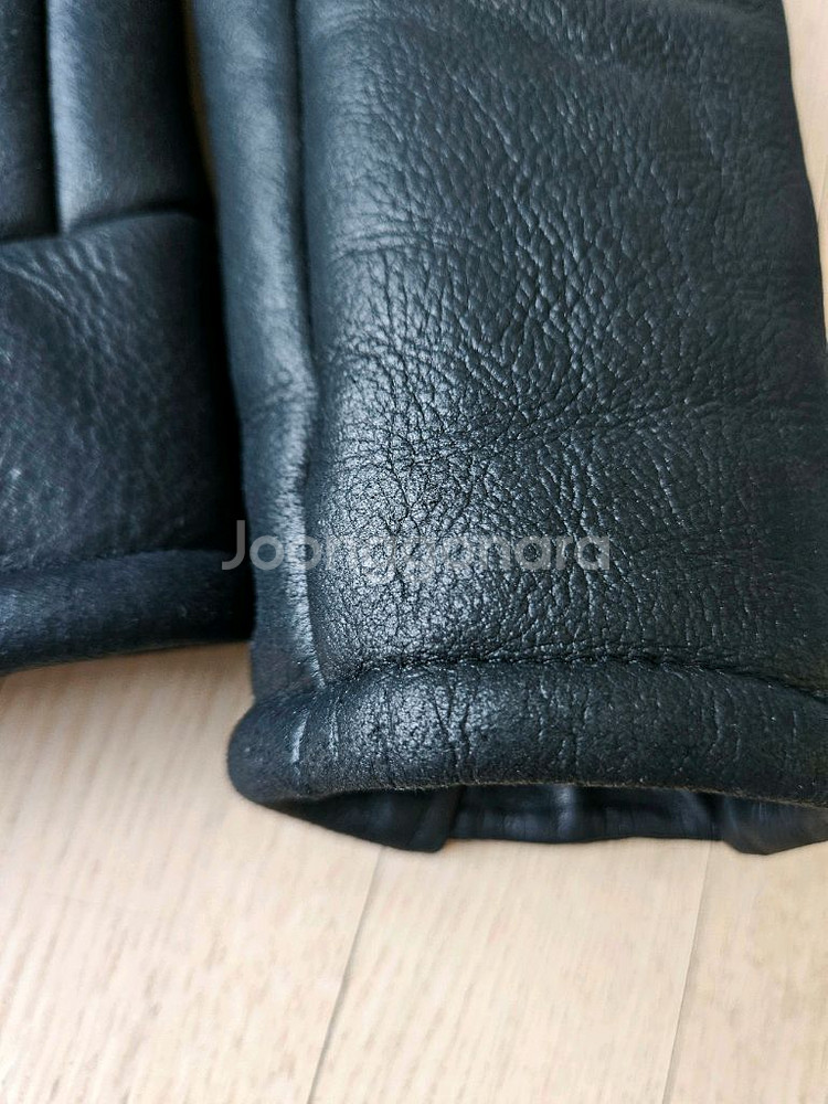 띠어리 theory 무스탕 양가죽 집업자켓 라이더자켓 M--5