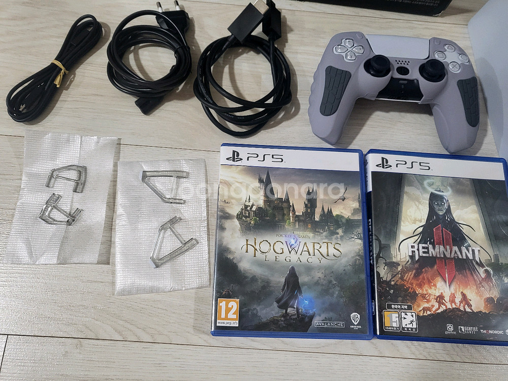 PS5 Pro 디스크 드라이브 게임2개--1