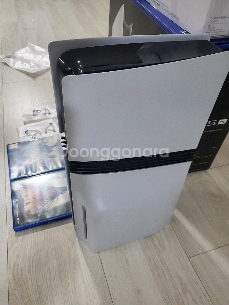 PS5 Pro 디스크 드라이브 게임2개--3