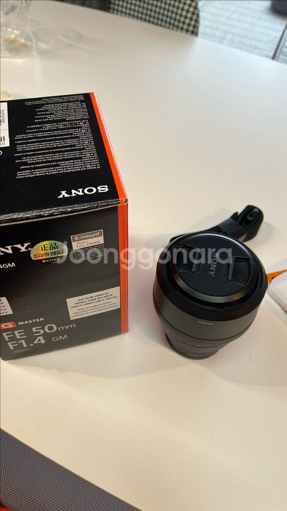 소니 FE 50mm F1.4 GM 렌즈 50.4gm--2