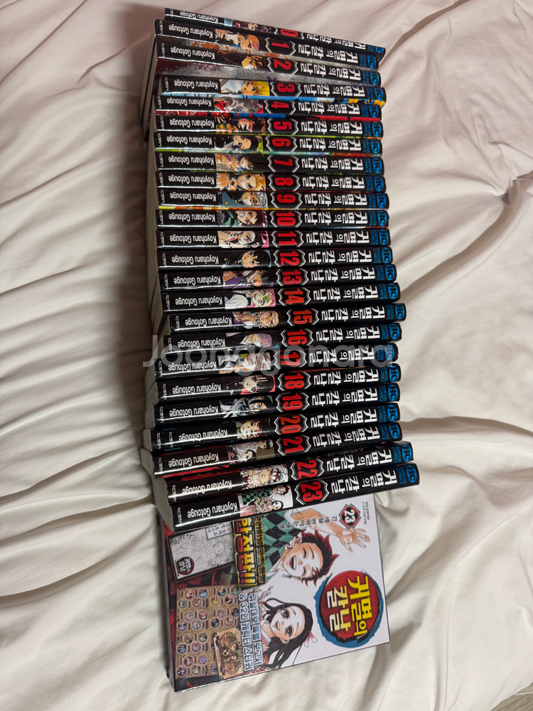 귀멸의칼날 0~23+한정판23권굿즈세트--0