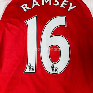 14-15 아스날 홈 유니폼 아론램지 마킹