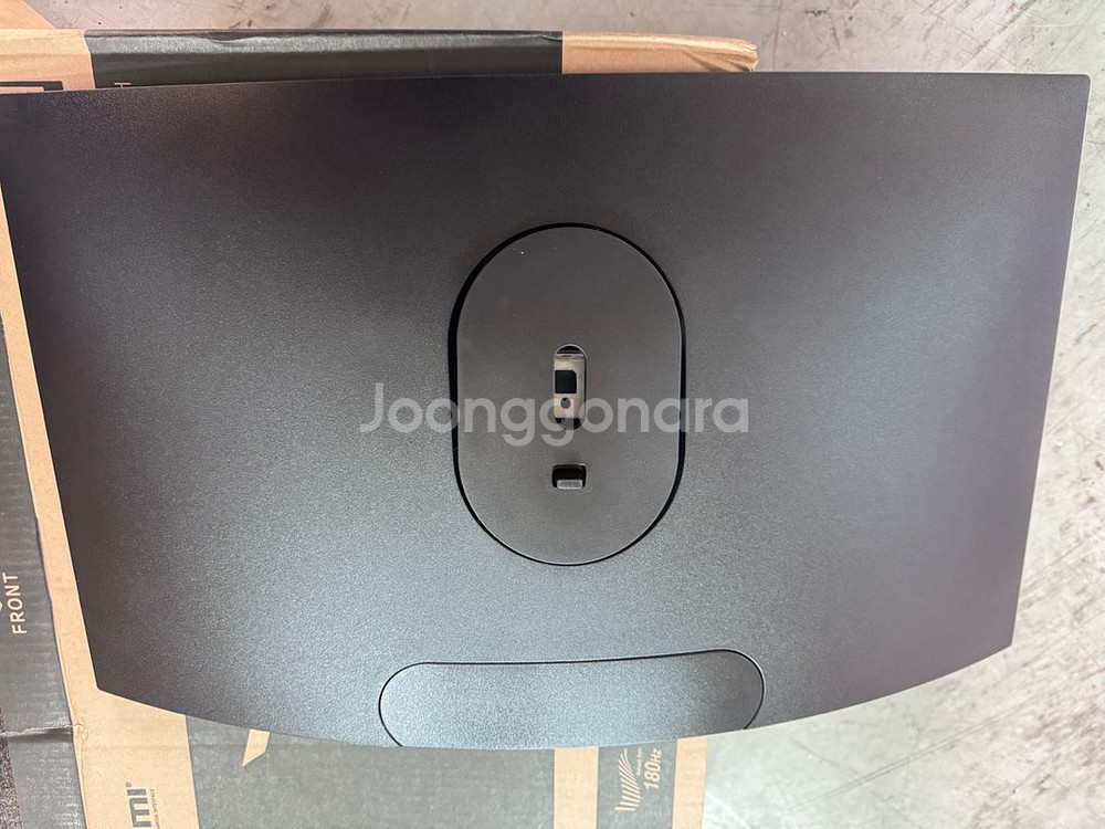 한성 27인치 커브드 모니터--4