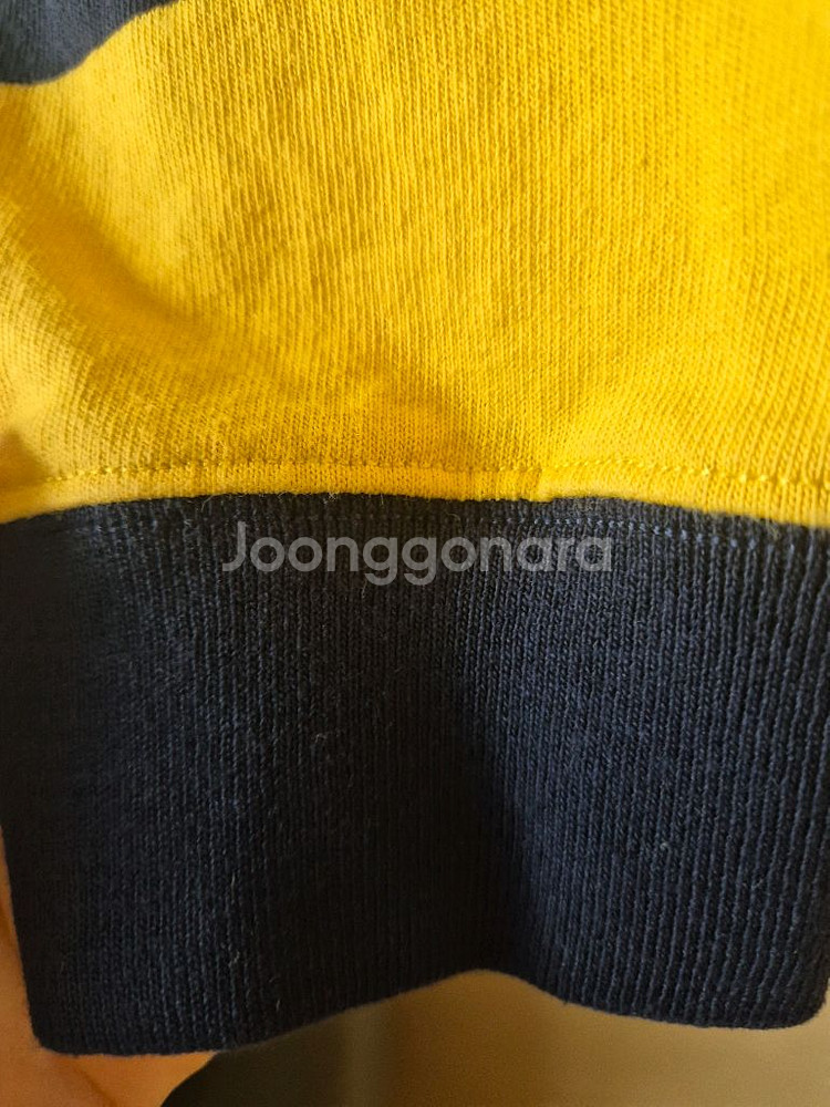 폴로 랄프로렌 꿀벌럭비티셔츠 L사이즈--2