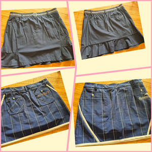 여성 골프 스커트 4벌 세트