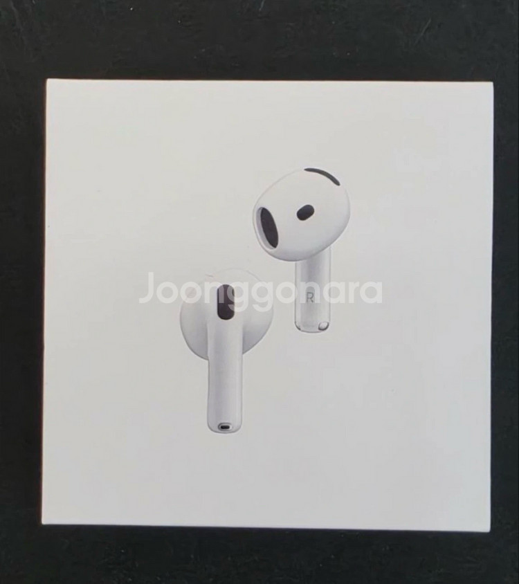 미개봉 애플 에어팟 4세대 ANC /2025AUG--0