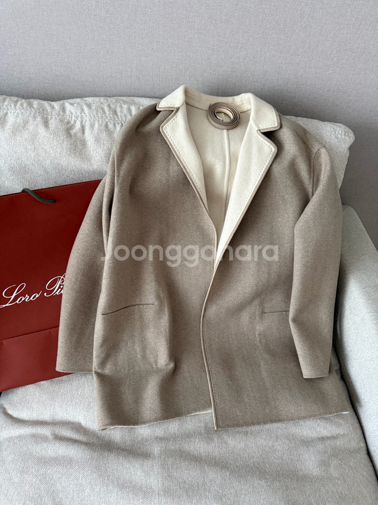 로로피아나 베이비 캐시미어 지미코트--4