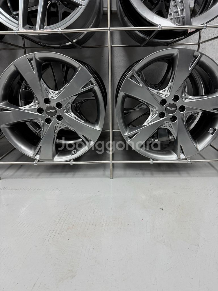 제네시스 GV80 22인치 크롬순정휠 싸게팝니다.--0