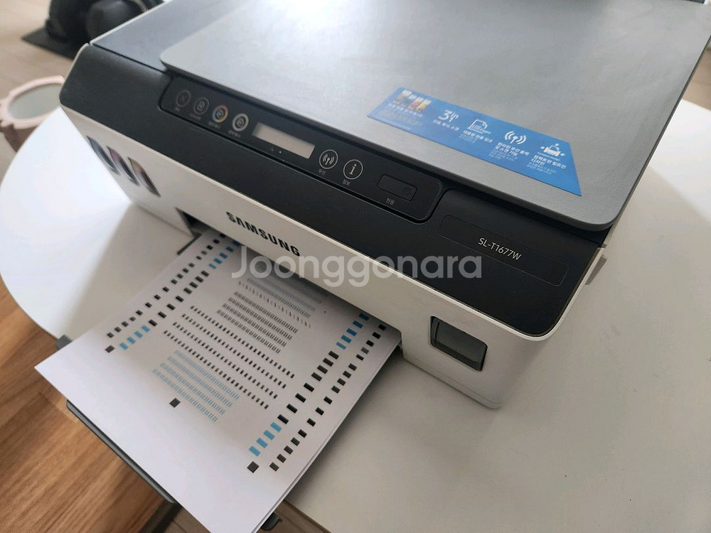 내용) 삼성 무한잉크 프린터 복합기 SL T1677w 1672w 1670W--4
