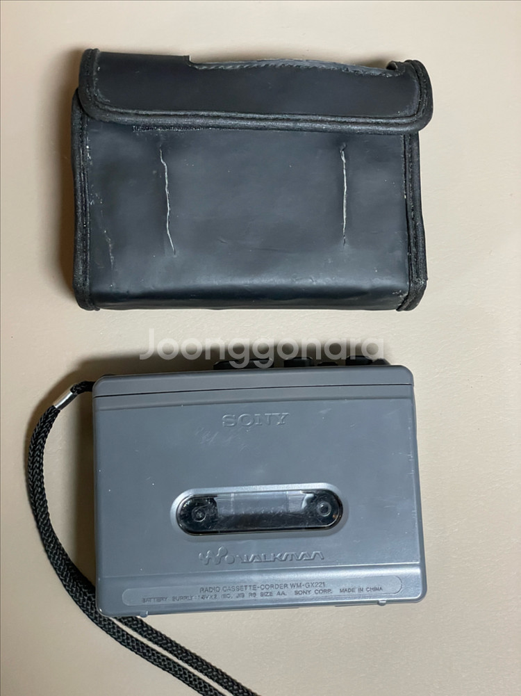 소니 워크맨 WM-GX221 라디오 카세트플레이어--2