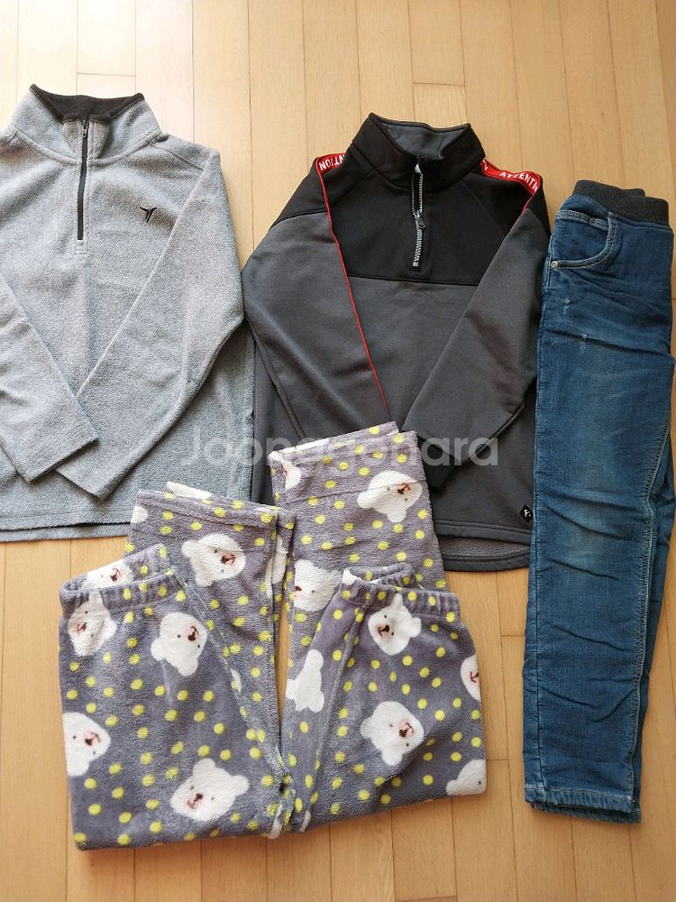 일괄1만원 7~9세 남아 옷 140본딩청바지--0