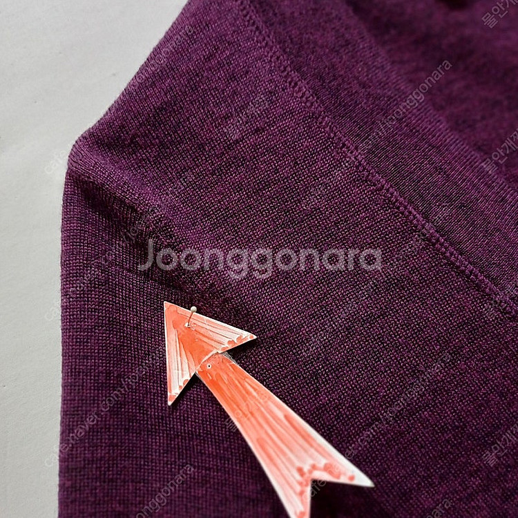 토리버치 메리노 울 니트 가디건 여성 XXS 사랑봉봉--5