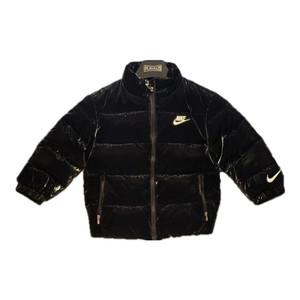 [새상품] 나이키 키즈 토들러 트윙클 에센셜 덕다운 패딩 점퍼 블랙 120