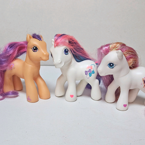 마이리틀포니 빈티지 3세대 피규어 인형 3마리 세트