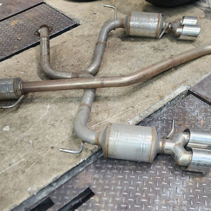 투스카니 2.0 중통 엔드 머플러