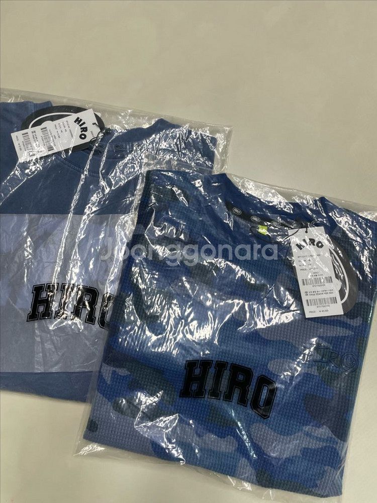 히로 와플 티셔츠 블루 130, 7주년 티셔츠 블루 140--1