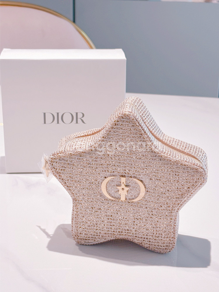 새상품 디올 홀리데이 별 파우치--0