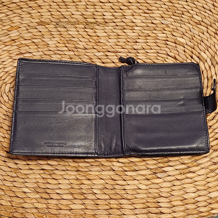 보테가베네타 안트레치아토 이중 지퍼반지갑--3