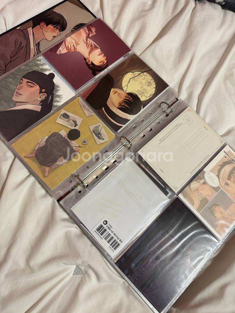 야화첩 바인더 외 지류굿즈--6