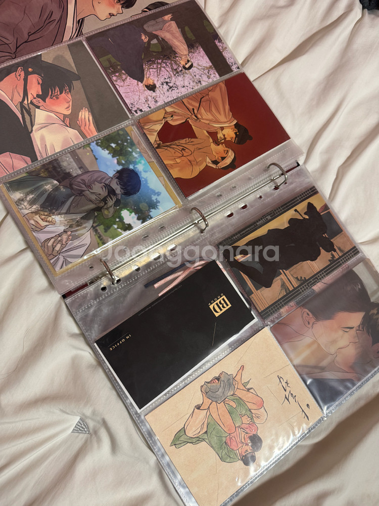 야화첩 바인더 외 지류굿즈--7