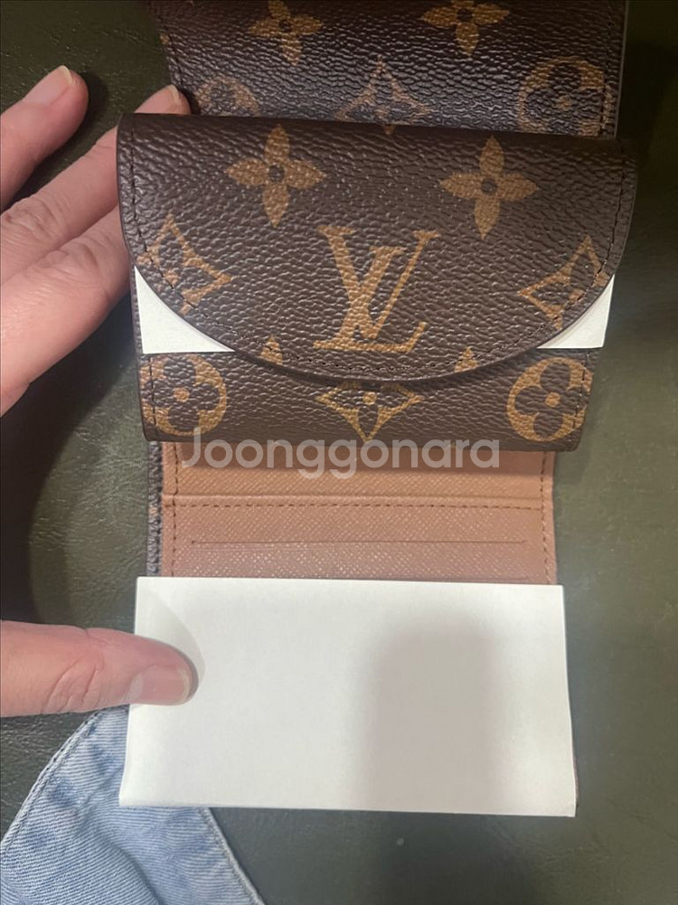 루이비통 스탈 모노그램 반지갑--2
