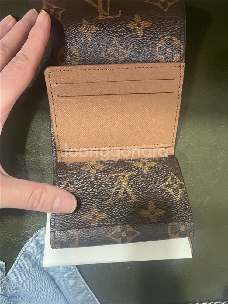 루이비통 스탈 모노그램 반지갑--3