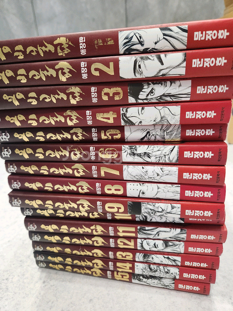 만화책 전권 용비불패애장판 1-15--0