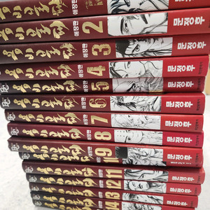 만화책 전권 용비불패애장판 1-15