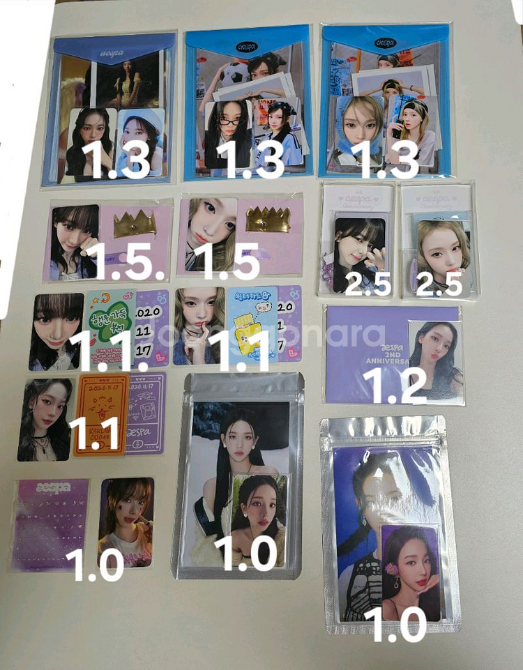 에스파 엠디 굿즈 포카--0