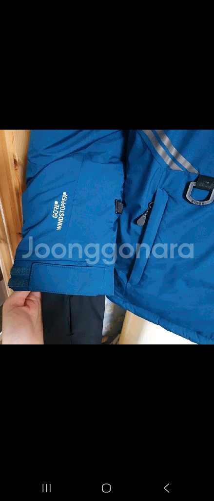 아이더 XENIUM 고어텍스 구스다운 보온안감 패딩--4