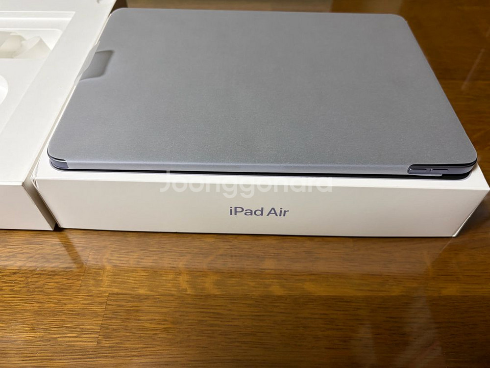 리퍼미사용 아이패드 에어5 m1 퍼플 64 새제품 인천--7