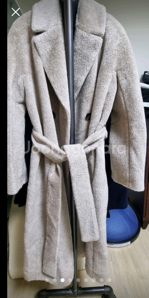 막스마라 알파카코트 자이르 36사이즈 새상품급--5