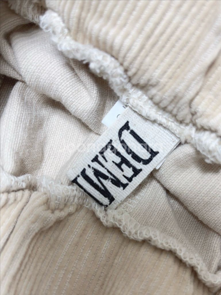 데뮤즈 크림 코듀로이 팬츠--5