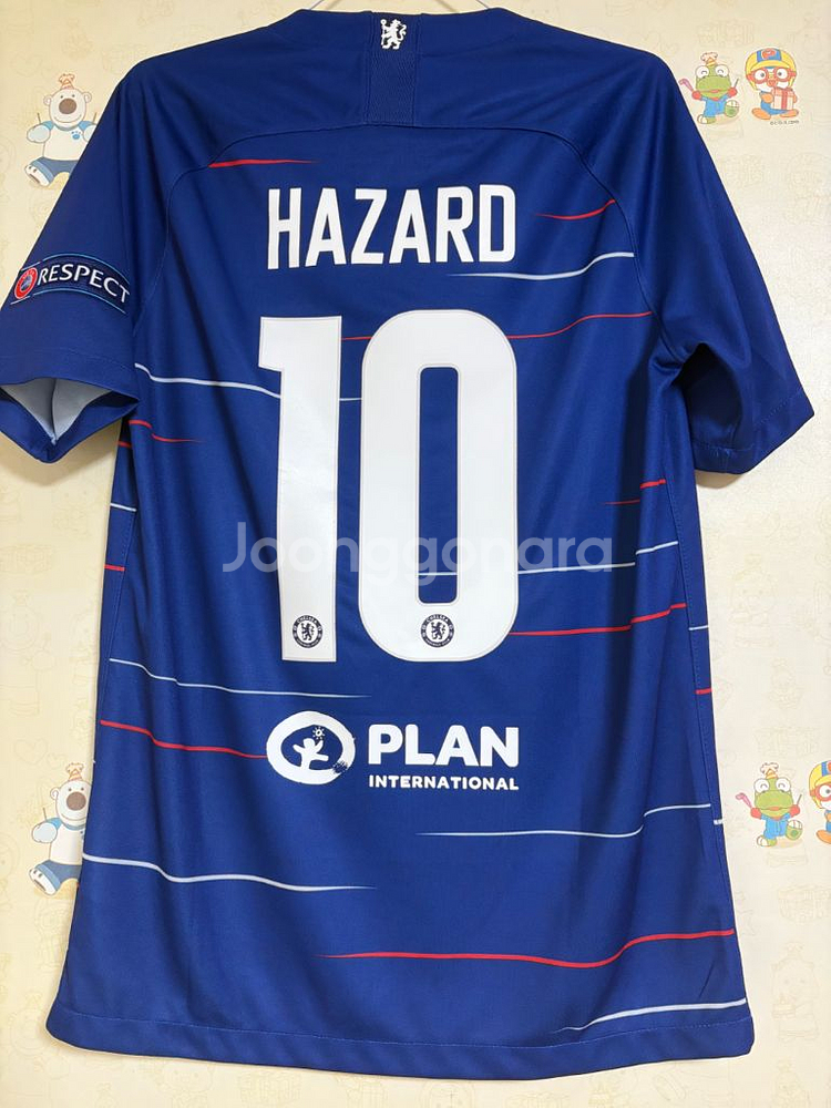 18-19 첼시 홈 아자르 유로파 결승킷 상하의--1