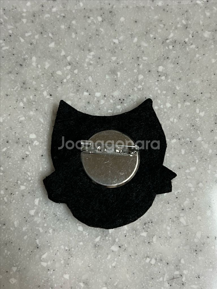 새상품)부엉이 비즈 브로치--2