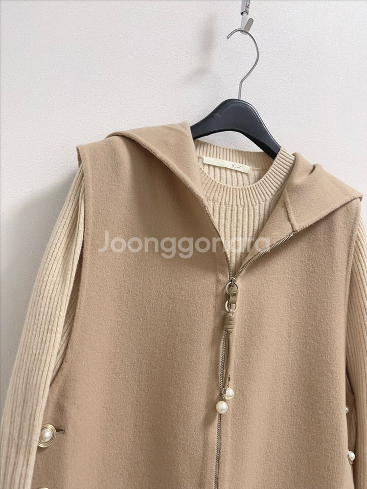 오즈세컨 핸드메이드 후드 원피스--2