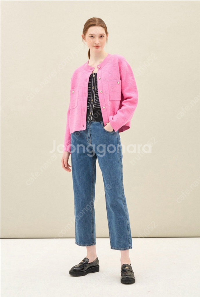 sjsj 베이지 가디건 13만원--2