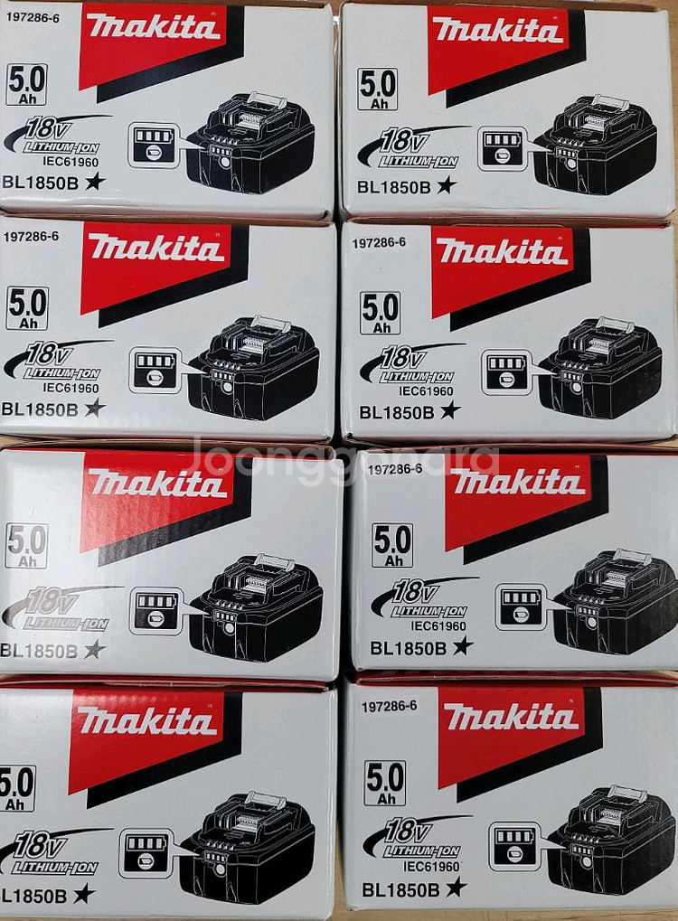 마끼다 배터리 18V5AH bl1850b--0