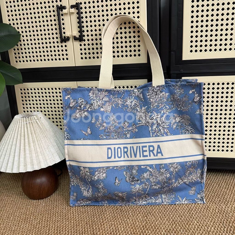 디올 리비에라 에코백 토트백--5