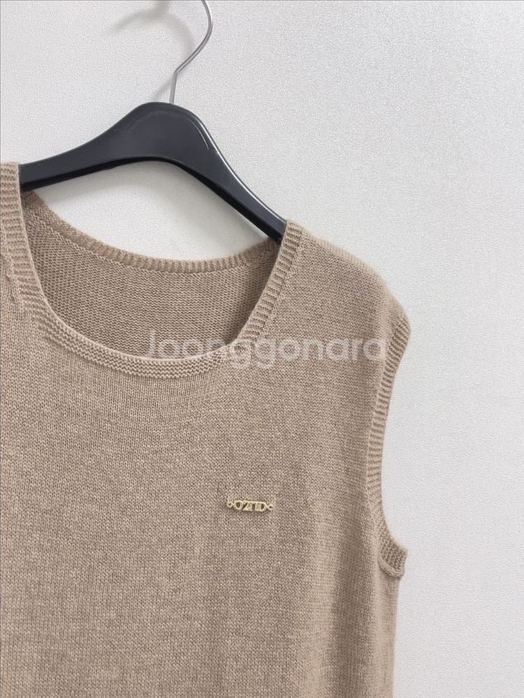 오즈세컨 울 캐시미어 니트 원피스--1