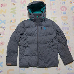 르꼬끄 남성 덕다운 패딩 파카 L(약100)