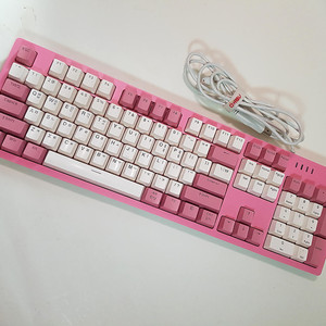 앱코 AN02 기계식 키보드 (핑크)