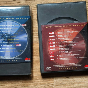 DTS DVD-AUDIO 음악 샘플러 2권 세트