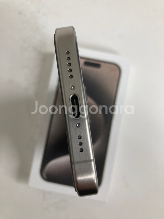 ***** [팝니다] 애플 아이폰15프로 / 512GB / 홍콩 자급제 / 듀얼 유심 / 무음 *****--5