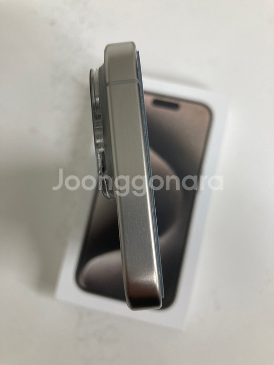 ***** [팝니다] 애플 아이폰15프로 / 512GB / 홍콩 자급제 / 듀얼 유심 / 무음 *****--4