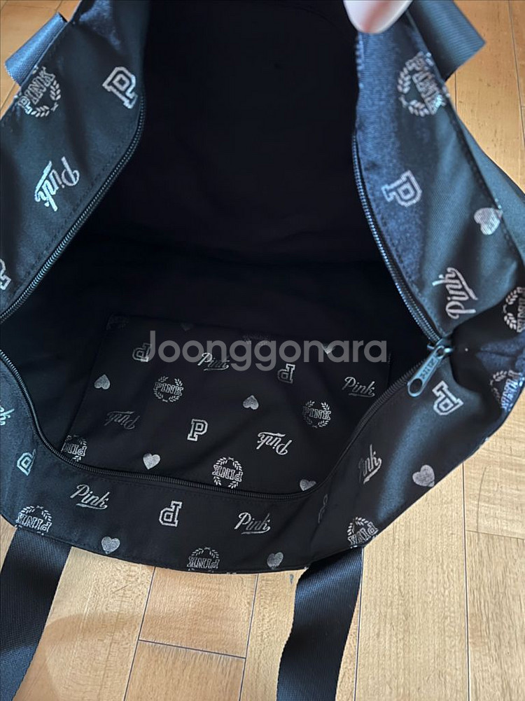 빅토리아시크릿 천가방(여행용, 기저귀가방가능)--3