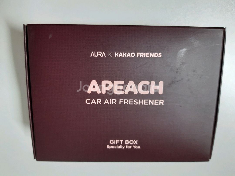 카카오프렌즈 방향제 메탈 어피치 피규어--1