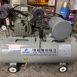중고 3마력 단상 콤프레샤 이미지